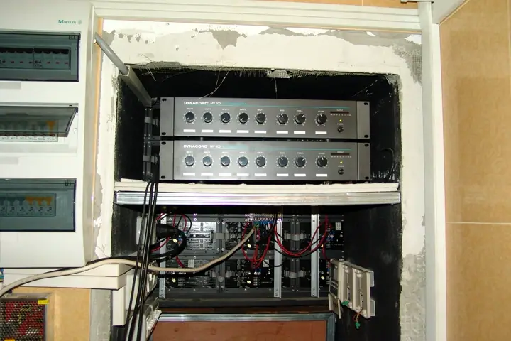 Collage - professional audio project photo